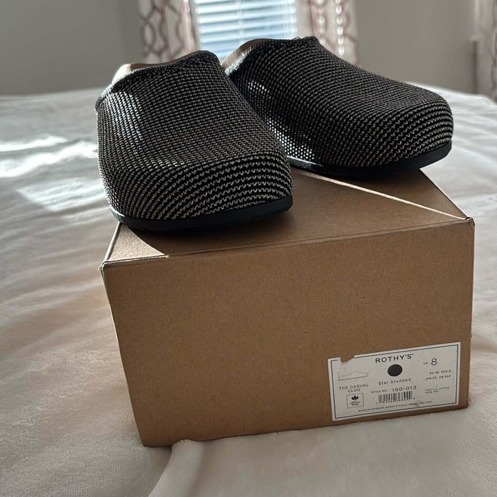 Rothy’s Star Studded mules…